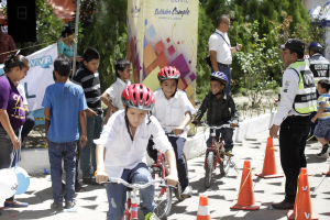 Grundschüler bestehen Fahrradtests
